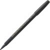 Pentel Arts Color Pen, Dark Brown, Box of 12 (S360-118)(Dark Gray)