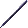 Pentel Arts Color Pen, Dark Brown, Box of 12 (S360-118)(Prussian Blue)