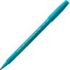 Pentel Arts Color Pen, Dark Brown, Box of 12 (S360-118)(Turquoise)
