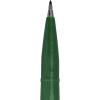 Pentel Arts Sign Pen Touch, Fude Brush Tip, Blue Ink, Box of 12 (SES15C-C)(Green)