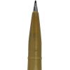 Pentel Arts Sign Pen Touch, Fude Brush Tip, Blue Ink, Box of 12 (SES15C-C)(Ochre)