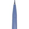 Pentel Arts Sign Pen Touch, Fude Brush Tip, Blue Ink, Box of 12 (SES15C-C)(Sky Blue)
