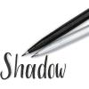Pentel Fude Touch Sign Pen, Gray, Felt Pen Like Brush Stroke (SES15C-N)(Black)