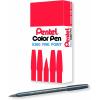 Pentel Arts Color Pen, Dark Brown, Box of 12 (S360-118)(Dark Gray)