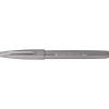 Pentel Fude Touch Sign Pen, Gray, Felt Pen Like Brush Stroke (SES15C-N)(Gray)