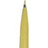 Pentel Arts Sign Pen Touch, Fude Brush Tip, Blue Ink, Box of 12 (SES15C-C)(Yellow)