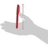 Pentel Sign Pen Stick Porous Point Pen, Fine Point, Red Barrel, Red Ink 12-Count (S520-B)