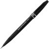 Pentel Arts Sign Pen Micro Brush, Assorted Ink, (A/B/C/D/E/G) 6-pk (SESF30BP6M)