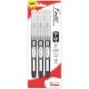 Pentel Finito! Porous Point Pen x-Tra Fine Point Tip, Assorted Ink (A/B/C), 3-PK(Black Ink)