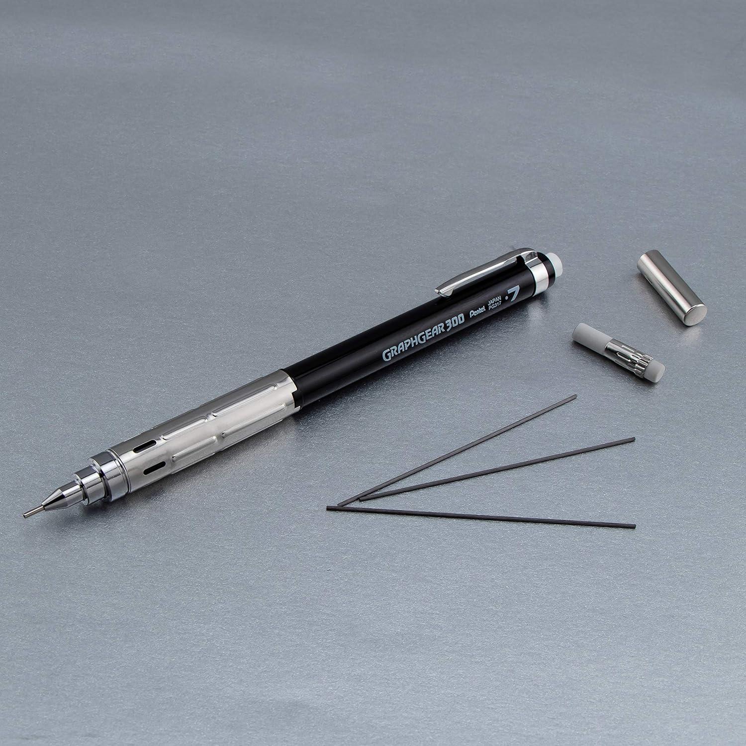 image:imagePentel GraphGear 300 Mechanical Pencil Box of 12 PencilsBlack