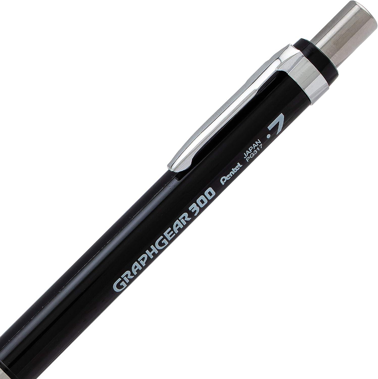 image:imagePentel GraphGear 300 Mechanical Pencil Box of 12 PencilsBlack