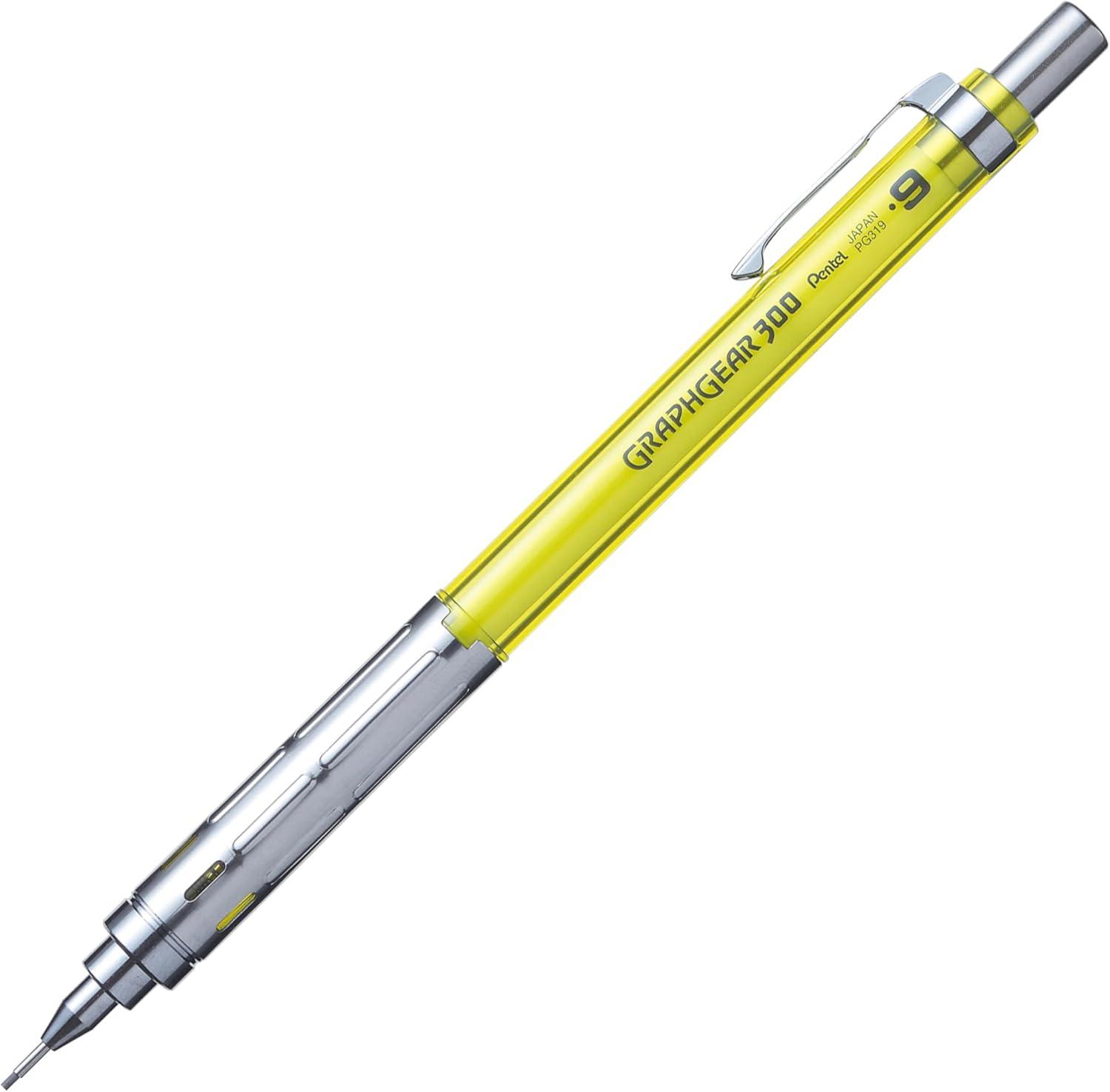 image:imagePentel GraphGear 300 Mechanical Pencil Box of 12 PencilsYellow