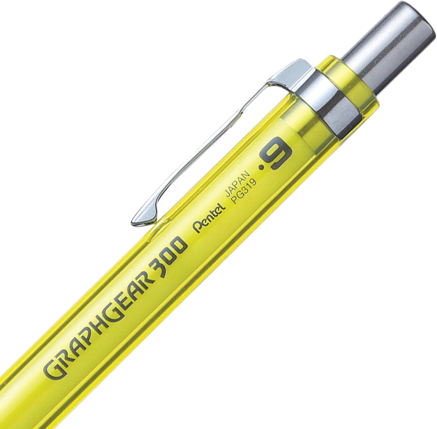 image:imagePentel GraphGear 300 Mechanical Pencil Box of 12 PencilsYellow