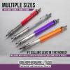 Pentel GraphGear 300 Mechanical Pencil, Box of 12 Pencils(Orange)