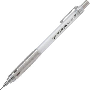 Pentel GraphGear 300 Mechanical Pencil, Box of 12 Pencils(White)