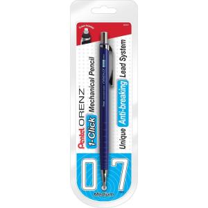 Pentel Arts Orenz Mechanical Pencil (0.3mm) Pink Barrel, 1-Pk Carded (PP503PPABP)(Blue)