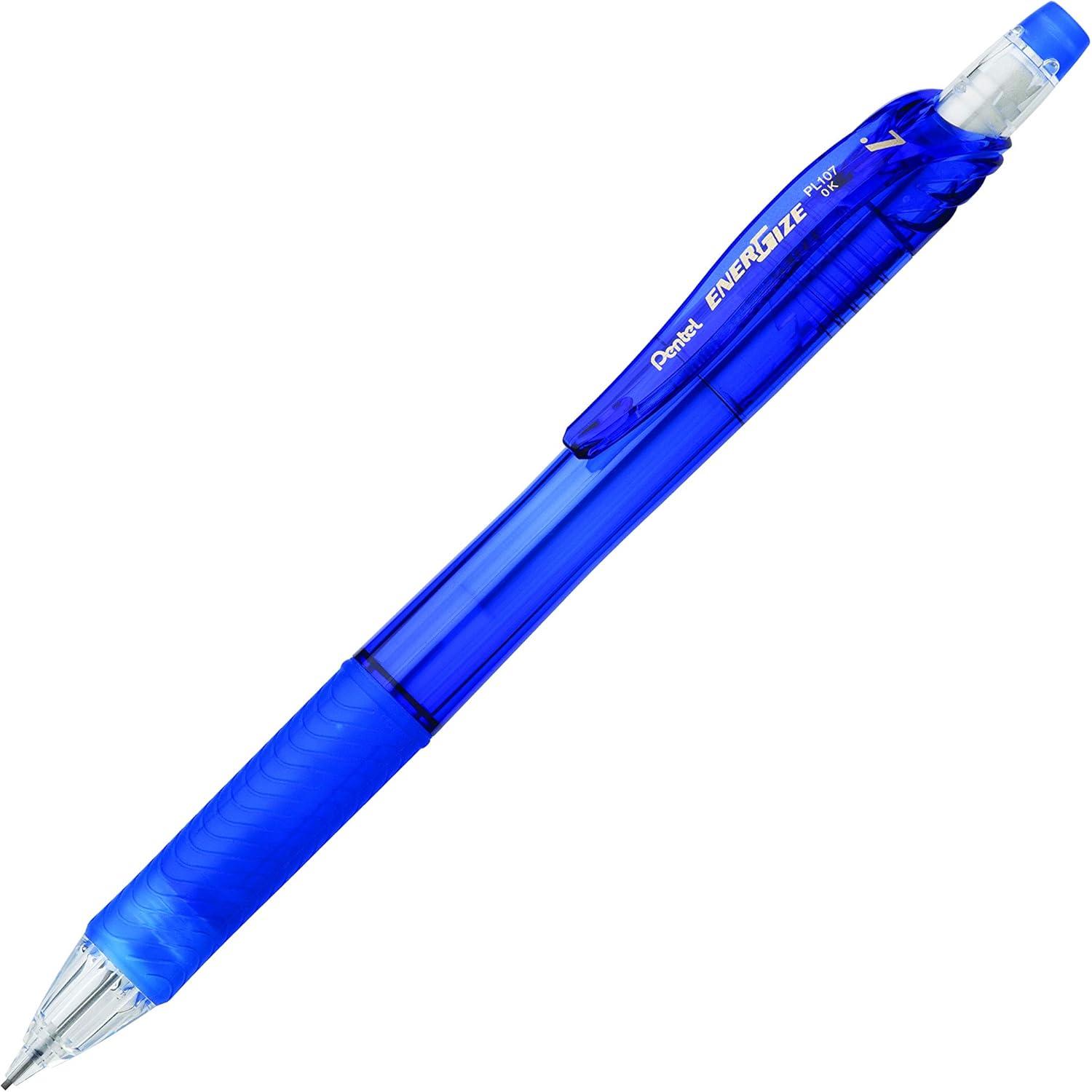 image:imagePentel EnerGizeX Mechanical Pencil 07mm Blue Barrel Box of 12 PL107C