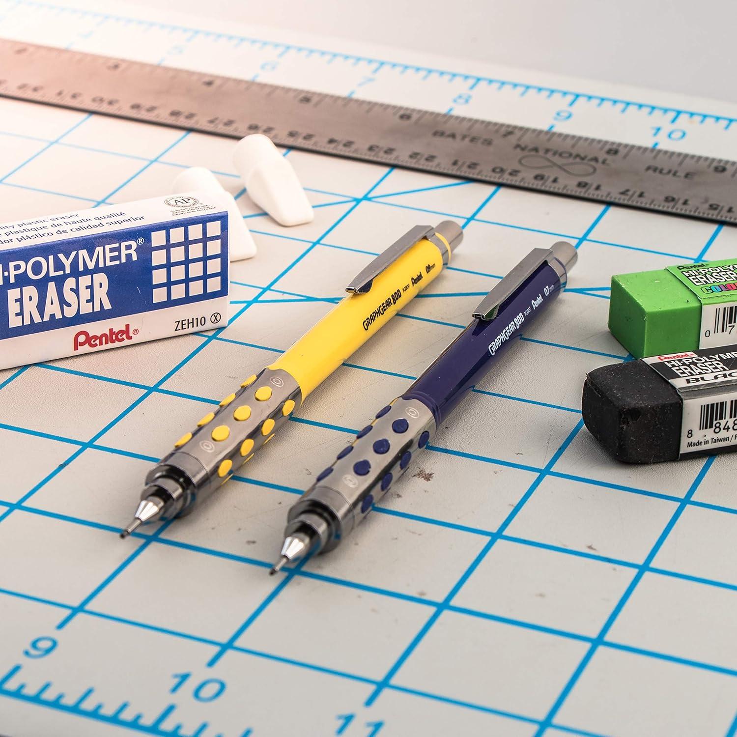 image:imagePentel GraphGear 800 Mechanical Drafting Pencil 05mm Black barrel 12 pack PG805A12 Pack