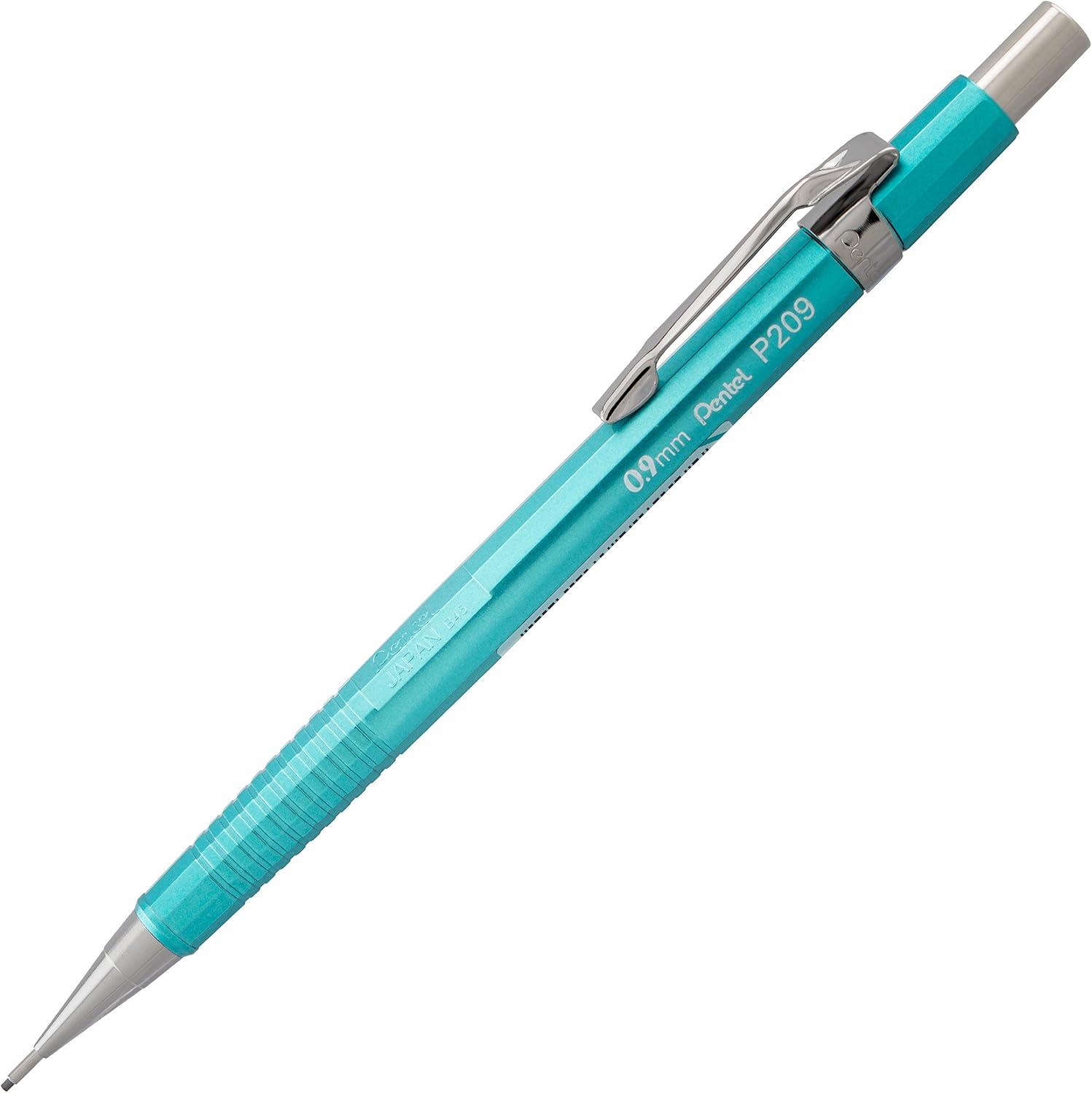 image:imagePentel Sharp Mechanical Pencil 09mm Metallic Bluish Green Barrel Box of 12 P209MK