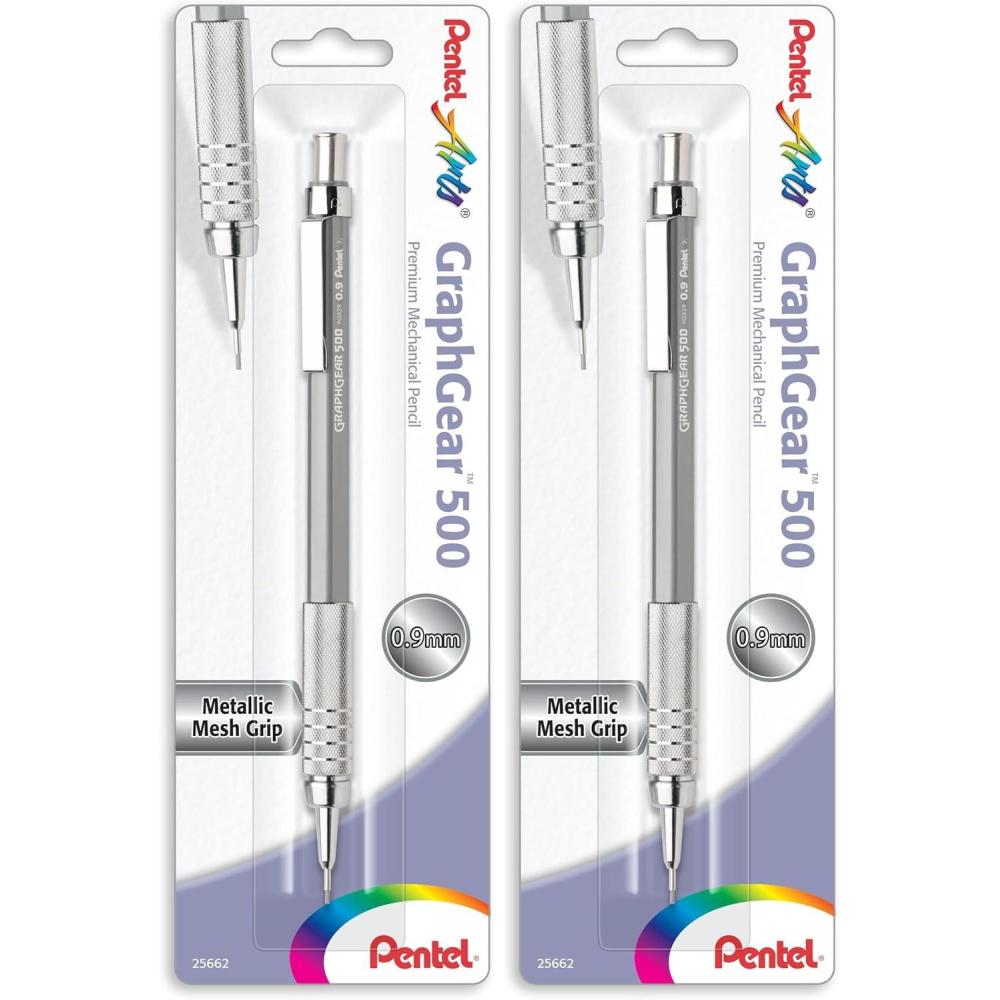 image:imagePentel Arts GraphGear 500 Premium Drafting Pencil 03mm Brown Barrel 1Pack PG523EPABP1 Count Pack of 2