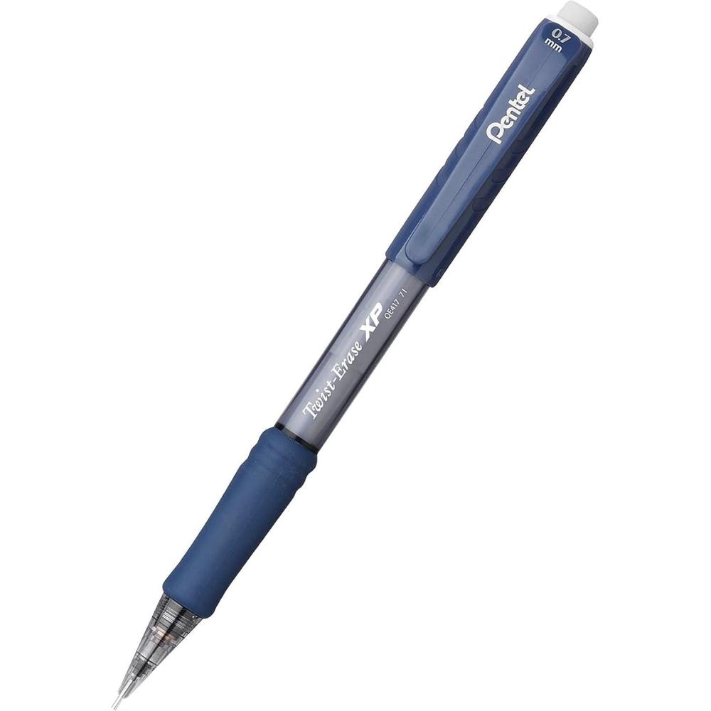 image:imagePentel Twist Erase EXPRESS Automatic Pencil 07mm Lead Size Red Barrel Box of 12 QE417BBlue