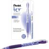 Pentel Icy Automatic Pencil, 0.7mm, Violet Barrel, Box of 12 (AL27TV), 0.7 mm