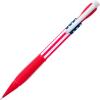 Pentel Icy Mechanical Pencil, (0.7mm) Medium Line, Flag Barrel, Assorted Grips (B/C/W) Clear Dozen Box(12 Pack)