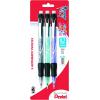 Pentel Icy Razzle-Dazzle Automatic Pencil, 0.7mm, Assorted Barrels, 3 Pack (AL27RDBP3M)