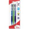 Pentel Icy Razzle-Dazzle Automatic Pencil, 0.7mm, Assorted Barrels, 3 Pack (AL27RDBP3M)