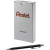 Pentel Orenz Mechanical Pencil 0.5Mm Fine Line, Black Barrel, Box of 12 (PP505A)(Black)