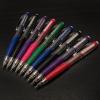 Pentel Twist-Erase Click Mechanical Pencil (0.5mm) Transparent Blue Barrel, Box of 12 (PD275TC)