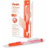 Pentel Twist-Erase Click Mechanical Pencil (0.9mm) Assorted Orange Barrels, Color May Vary Box of 12 (PD279TF)