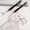 Pentel Twist-Erase III Mechanical Pencil, (0.7mm), Celadon Green Barrel