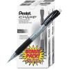Pentel AL15ASW2 Champ Mechanical Pencil, 0.5 mm,Translucent Black Barrel, 24/Pack