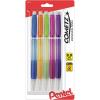 Pentel Cometz Automatic Pencil with Lead, 0.9mm, Assorted Barrels, 3 Pack (AX119LBP3)(5 Count (Pack of 1))