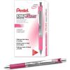Pentel EnerGize Mechanical Pencil (0.5mm) Pink Accents, Box of 12 (PL75P)(Pink Accents)
