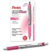 Pentel EnerGize Mechanical Pencil (0.7mm) Pink Accents, Box of 12 (PL77P)(Pink Accents)