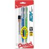 Pentel Icy Automatic Pencils with Lead, (0.5mm), Assorted Barrels, Color May Vary, Pack of 2 (AL25TLBP2)