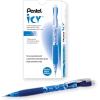 Pentel Icy Mechanical Pencil, (0.7mm), Blue Barrel, Box of 12 (AL27TC)(1)