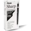 Pentel Sharp Mechanical Pencil, (0.5mm), Metallic Green Barrel, Box of 12 (P205MD)