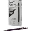 Pentel Sharp Mechanical Pencil, (0.5mm), Metallic Purple Barrel, Box of 12 (P205MV)