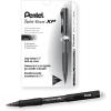 Pentel Twist Erase EXPRESS Automatic Pencil, 0.5mm Lead Size, Blue Barrel, Box of 12 (QE415C)(Black)