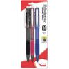 Pentel Twist-Erase GT (0.5mm) Mechanical Pencil, Assorted Barrel Colors, Color May Vary, Pack of 3 (QE205BP3M)