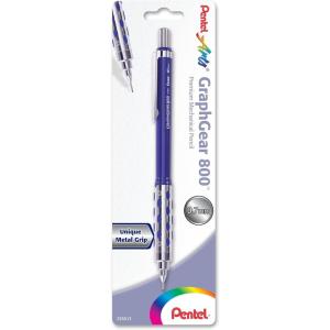 Pentel Arts Graph Gear 800 Mechanical Drafting Pencil 0.3mm, 1-Pack Carded (PG803EPABP)(0.7MM)