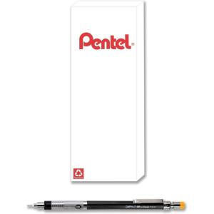 Pentel Graphlet Mechanical Pencil, 0.9mm, Yellow Cap, Box of 12 (PG509GD)