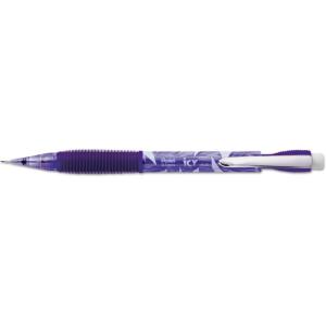 Pentel Icy Automatic Pencil, 0.7mm, Violet Barrel, Box of 12 (AL27TV), 0.7 mm