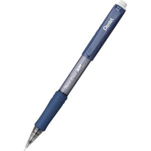 Pentel Twist Erase EXPRESS Automatic Pencil, 0.7mm Lead Size, Red Barrel, Box of 12 (QE417B)(Blue)