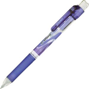 Pentel e-sharp Automatic Pencil, 0.5mm, Violet Accents, Box of 12 (AZ125V)(Violet)