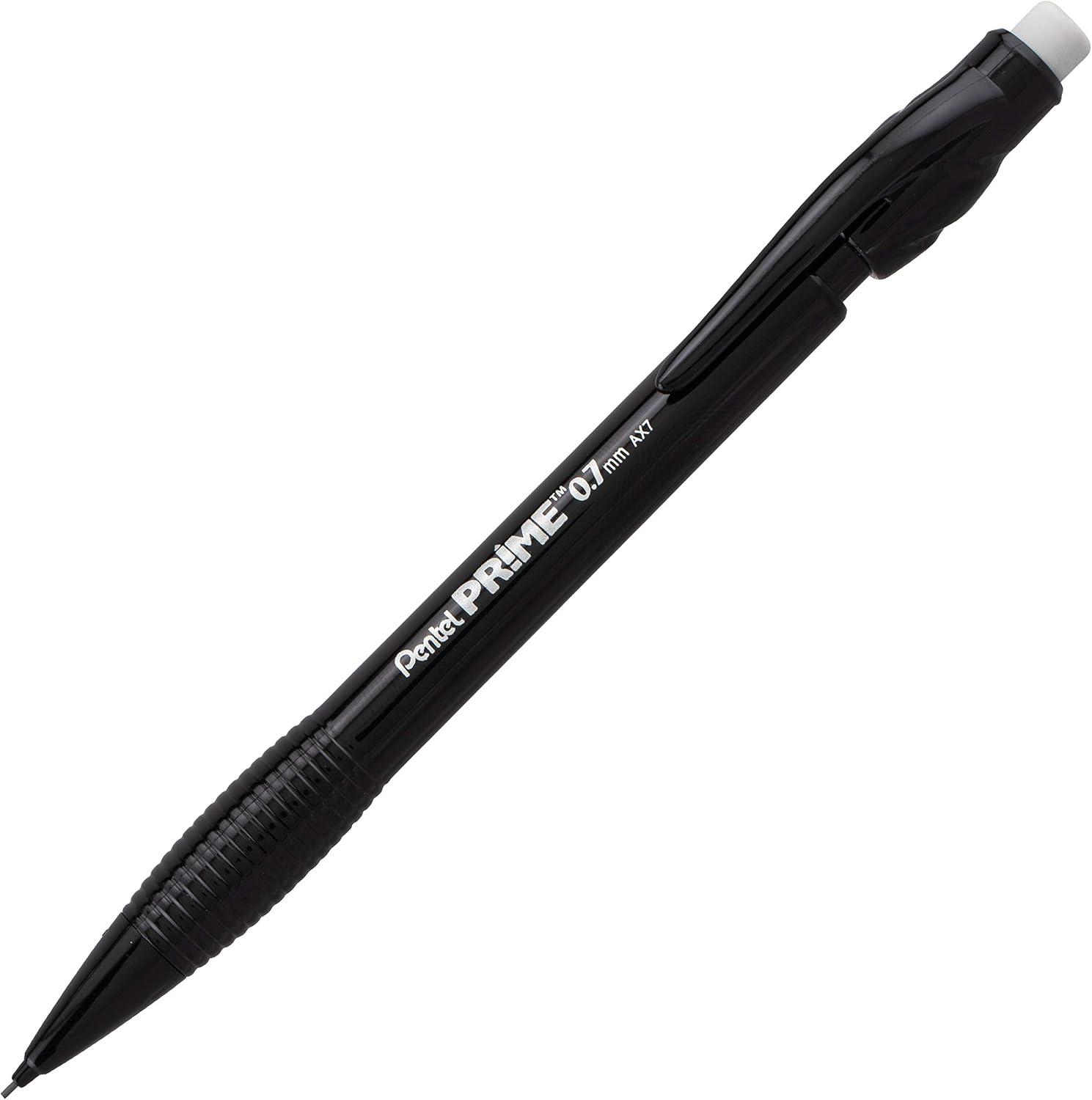 image:imagePentel Prime Mechanical Pencil 07mm Assorted Barrel Colors Pack of 6 AX7BP6MMulticolor