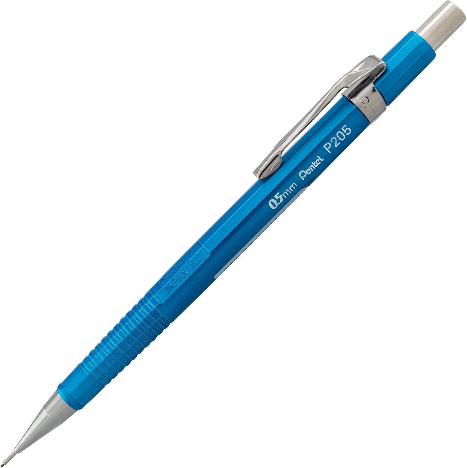 image:imagePentel Sharp Mechanical Pencil 05mm Metallic Blue Barrel Box of 12 Pencils P205MC